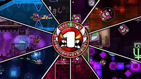1st one you try to get 1 second one 2 etc etc until you finish it or give up lol. . Geometry dash roulette